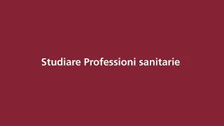 Studiare Professioni sanitarie