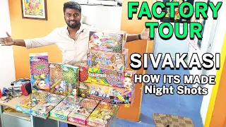 MEGA NIGHT CRACKERS FACTORY VISIT !! HINDUSTAN FIREWORKS - SIVAKASI