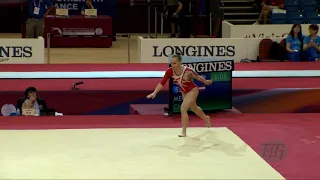 MEIXNER Christina (AUT) - 2018 Artistic Worlds, Doha (QAT) - Qualifications Floor Exercise