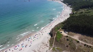 Ahtopol central beach summer 2021 Bulgaria | Ахтопол централен плаж, лято 2021 България | DJI MINI 2