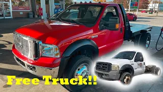 Restoring An Abandoned F550 That We Got For Free! Crazy Transformation!!!!
