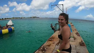 Spending the day at The Boatyard in Carlisle Bay Barbados