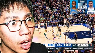 BurstG Reacts To #1 THUNDER at #5 MAVERICKS | FULL GAME 3 HIGHLIGHTS | 2024 WCSF