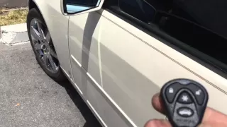 2007 Cadillac CTS keyless entry remote miami