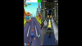 Subway Princess Runner V/S Batman Run - Super Hero | Android/iOS Gameplay HD