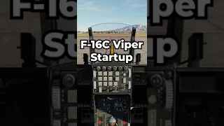 F-16 Startup in Just 60 Seconds!