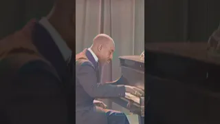 Eubie Blake performs on the Piano in 1923 - Restored Footage