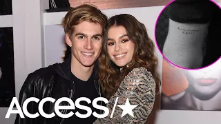 Kaia Gerber's Brother Presley Gets A Tattoo Of Her Name: See The Sweet Tribute | Access