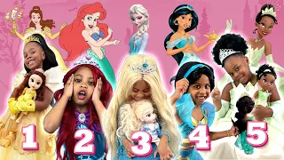 Five Little Princess Jumping On The Bed Nursery Rhymes For Kids Germani And Jeraye