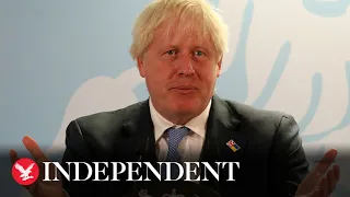 Watch again: Boris Johnson makes farewell address outside Number 10