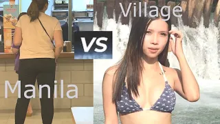 🇵🇭 MANILA Wife vs VILLAGE Wife