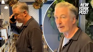 Alec Baldwin smacks phone of anti-Israel agitator who demanded he say ‘Free Palestine’