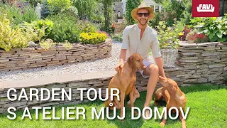 GARDEN TOUR S ATELIER MŮJ DOMOV 🎥🏡