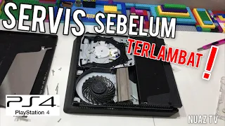 Cara servis PS4 playstation | cara buka ps4 | how to clean ps4 | ps4 problem