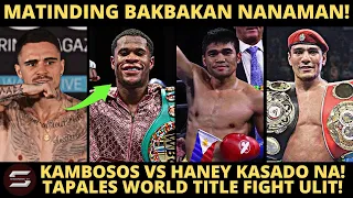 BREAKING: Kambosos vs Haney KASADO sa June 5 sa Australia! Tapales Para sa World Title Fight!