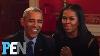 President Obama & Michelle Obama Answer Kids' Adorable Questions | PEN | People