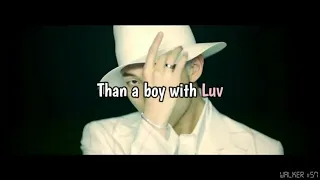 BTS - Boy With Luv Lyrics Feat. Halsey | Lyrics In English | Best Lyric Video