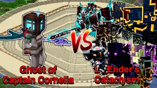 Minecraft |Mobs Battle| Ghost of Captain Cornelia (Aquamirae) VS L_Ender 's Cataclysm