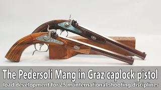 The Pedersoli Mang in Graz percussion pistol