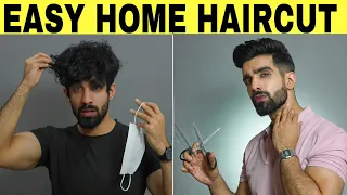 EASY Home HAIRCUT Tutorial| Step by Step| Face Shapes| Best Hairstyles for men| Hindi| Self Haircut