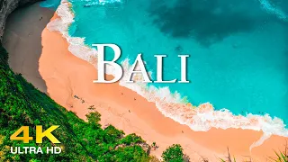 FLYING OVER BALI (4K UHD) - Amazing Beautiful Nature Scenery with Relaxing Music (4K Video Ultra HD)