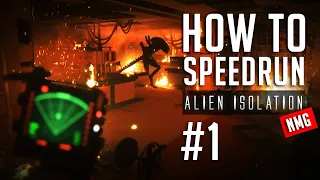 How To Speedrun Alien Isolation Mission 1 [Nightmare, No Major Glitches] | INTRODUCTION/BASICS