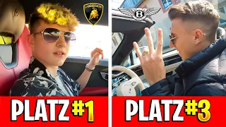 Die Teuersten Autos der Stumble Guys YouTuber! (Lumex, iCrimax, Lukas)