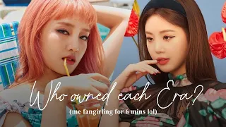who owned each era? - (G)I-dle edition | baechuplum