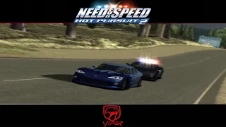 Need for Speed: Hot Pursuit 2 - Dodge Viper GTS: NFS - Ancient Ruins II - 8 Laps