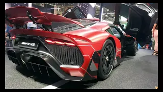 Mercedes AMG Project ONE in red : IAA 2021 (5K)