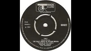 UK New Entry 1968 (141) The Crazy World Of Arthur Brown - Fire!