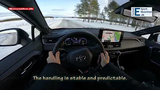 Toyota RAV4 GR Sport First on-board test on ice - POV