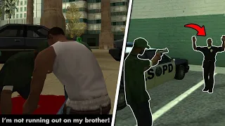 What Happens if You Save Sweet from Being Arrested in GTA San Andreas? (Secret Ending)