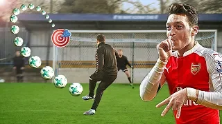 Mesut Özil vs freekickerz ⚽ Football Challenge