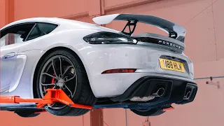 NEW Milltek Exhaust On My Porsche GT4!!