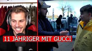 Max REAGIERT auf 11 JÄHRIGER MIT 900€ GUCCI SCHUH | WIE VIEL IST DEIN OUTFIT WERT ? | MAHAN