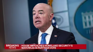 Homeland Security Secretary Mayorkas Is impeached by the GOP-led House