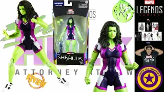 Marvel Legends Series Disney Plus She Hulk Infinity Ultron BAF Action Figure Satisfying Video Review