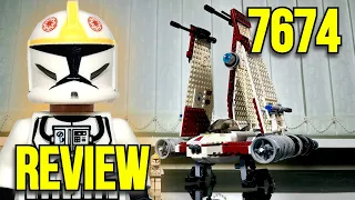 КРУТОЙ НАБОР ПО ВОЙНЕ КЛОНОВ! Обзор на РАРИТЕТ ЛЕГО Звездные Войны 7674 - V-19 Torrent | LEGO