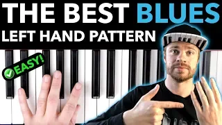 The BEST Blues Left Hand Pattern for Piano (Easy Version)