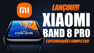 LANÇOU! XIAOMI MI BAND 8 PRO | ESPECIFICAÇÕES COMPLETAS