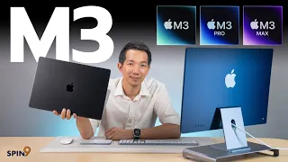 [spin9] รีวิว MacBook Pro M3 / M3 Max — ชิพใหม่ สีใหม่ ดีไซน์เดิม