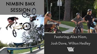 Alex Hiam, Josh Dove, Wilton Hedley & Jason Watts BMX in Nimbin