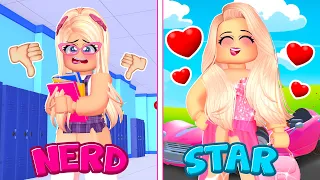 NERD GETS LIFE CHANGING MAKEOVER IN ROBLOX BROOKHAVEN!