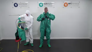 Chemical Protective Workwear - Simplair Air Fed Hood & One Piece Suit