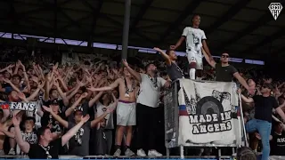 Angers SCO 2-0 Paris FC : ambiance fin de match entre joueurs et supporters