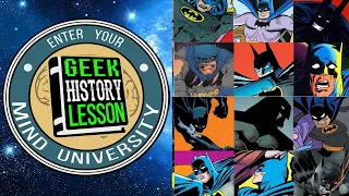 Top 5 Batman Artists - Geek History Lesson