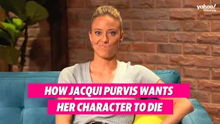 Home and Away's Jacqui Purvis reveals how she wants her character to die | Yahoo Australia