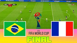 BRAZIL vs FRANCE - Final FIFA World Cup 2026 | Full Match All Goals | Football Match