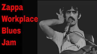 Frank Zappa Style Blues Jam Guitar Backing Track (D Minor)